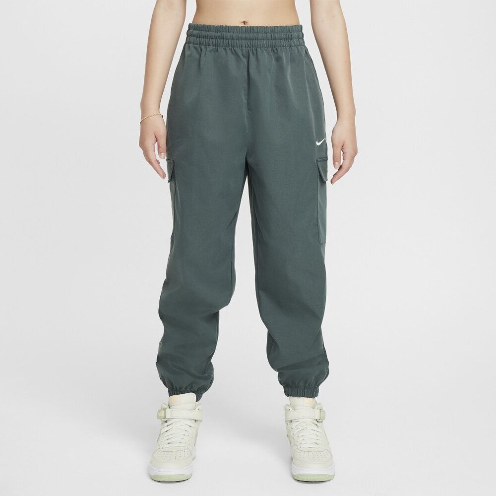Kids Nike Sportswear Cargo Pants Large Vintage Green/White - Picture 2 of 5